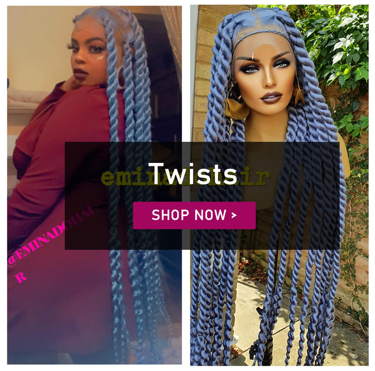 lace front box braid wigs